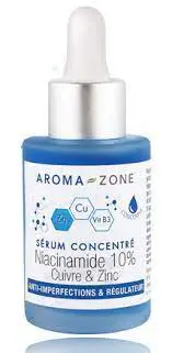 Test produit serum niacinamide Aroma-zone