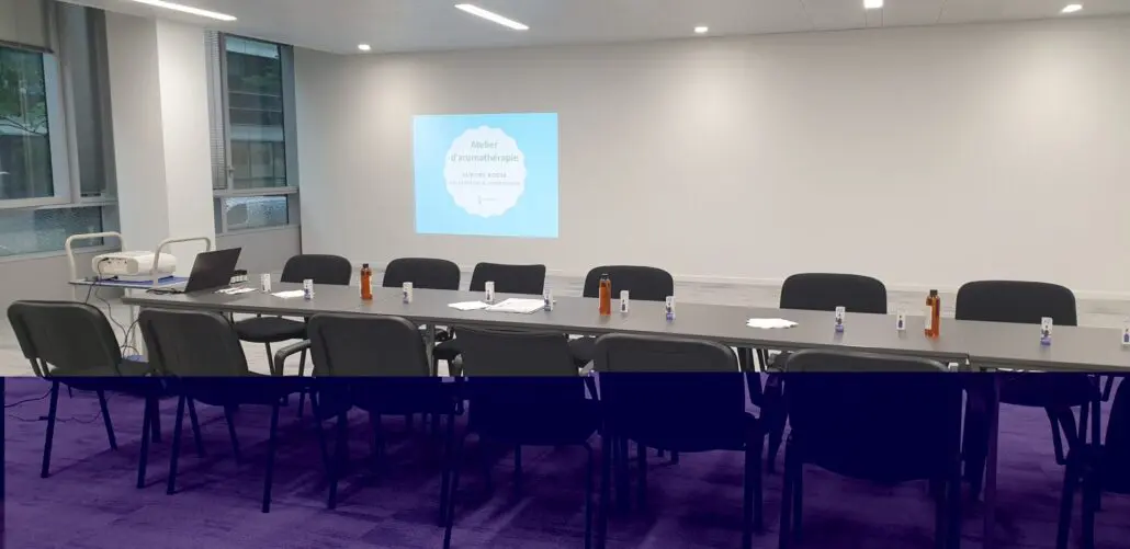 Atelier huiles essentielles en entreprise