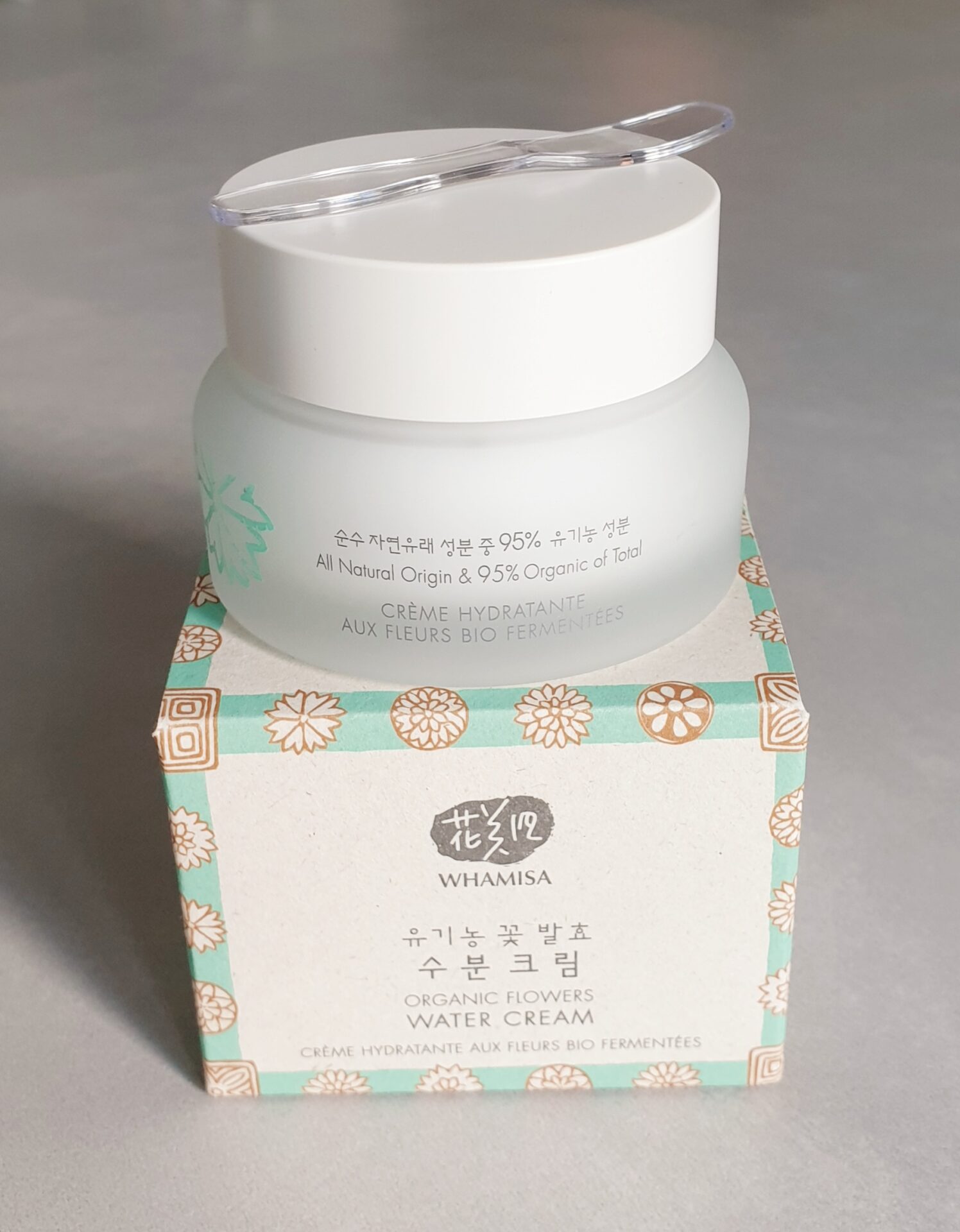 Crème hydratante aux fleurs bio fermentées - Whamisa