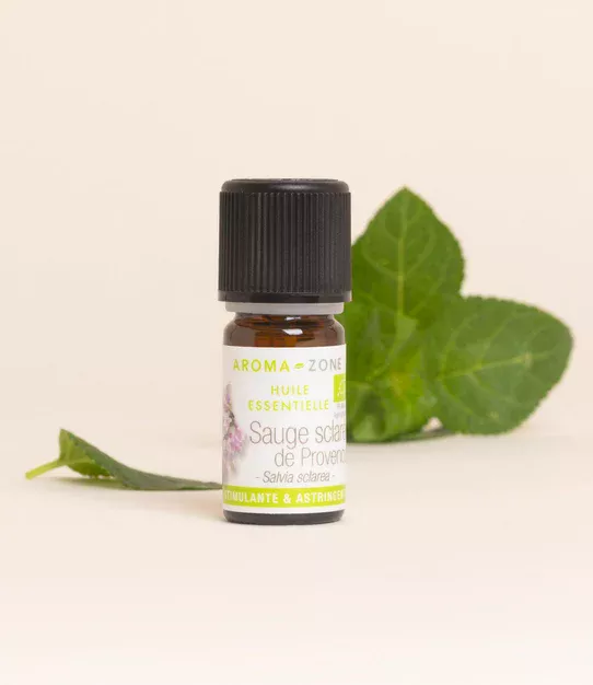Huile essentielle de sauge pour diminuer les bouffées de chaleur