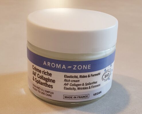 Avis crème collagène et spilanthes Aroma-zone