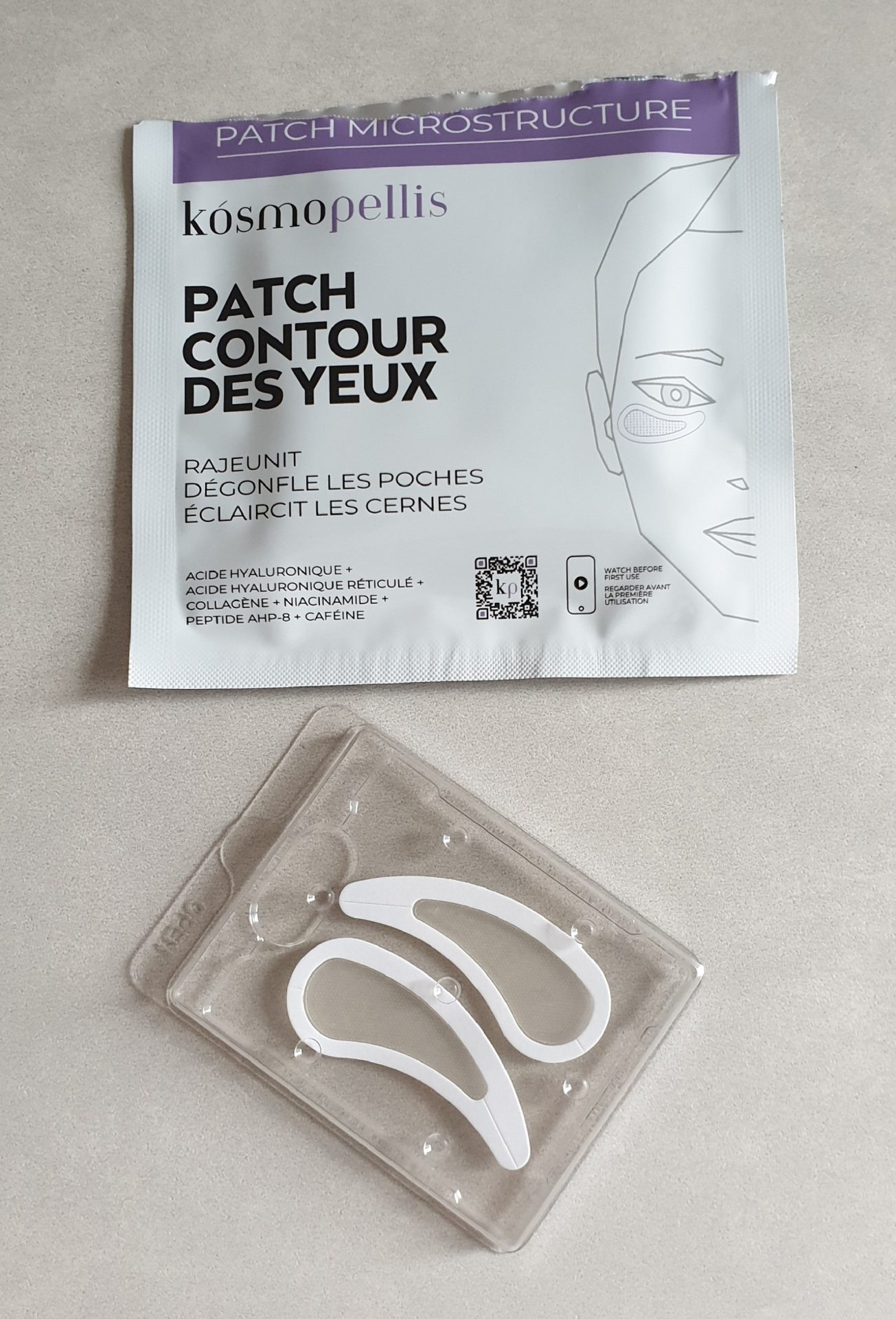 Mon avis sur les patchs contour des yeux Kosmpellis