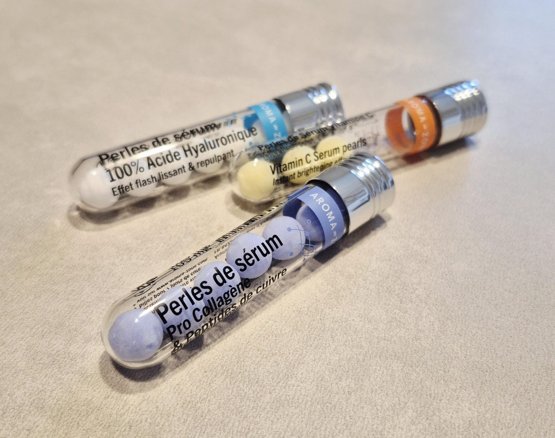Avis et test perles de sérum Aroma-zone