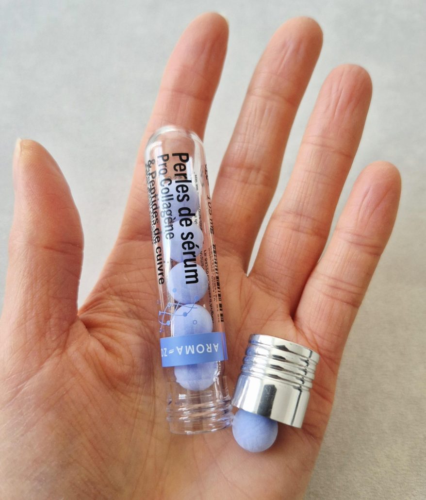Avis perles de sérum pro collagène et peptides de cuivre