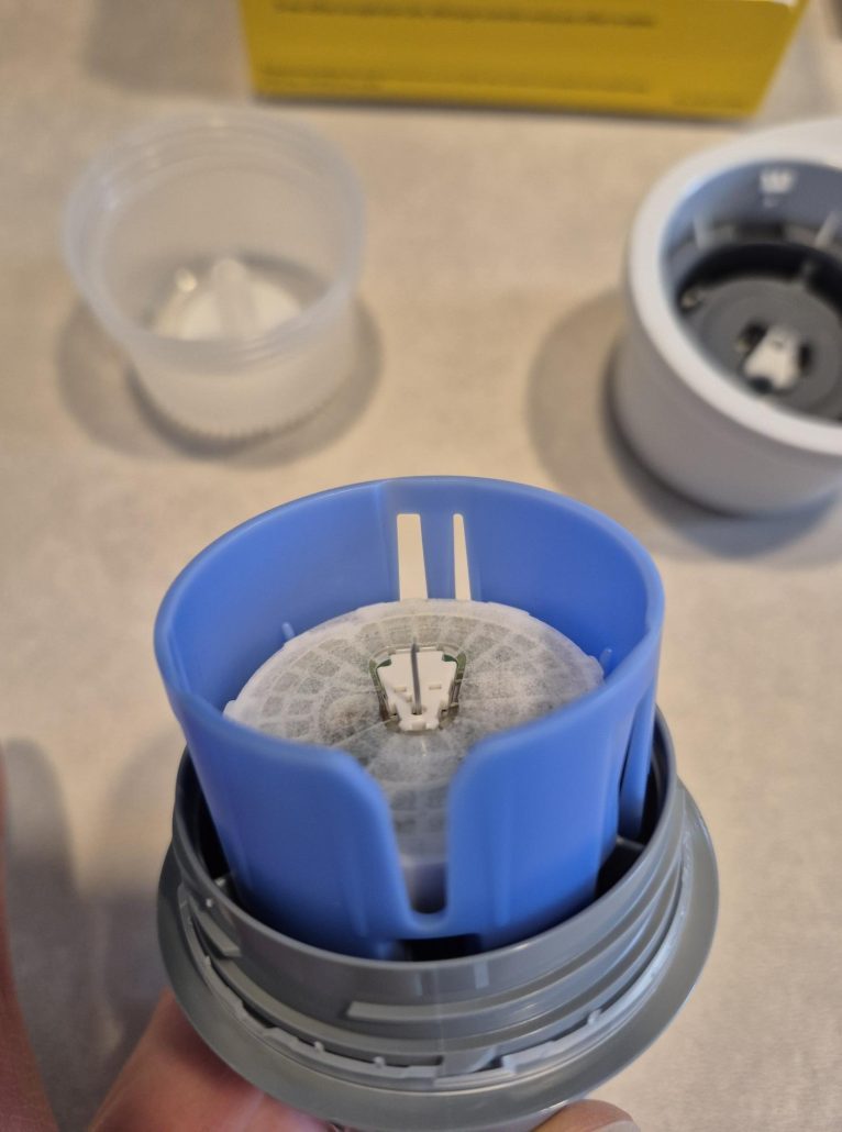 comment est l'aiguille dans un capteur de glucose