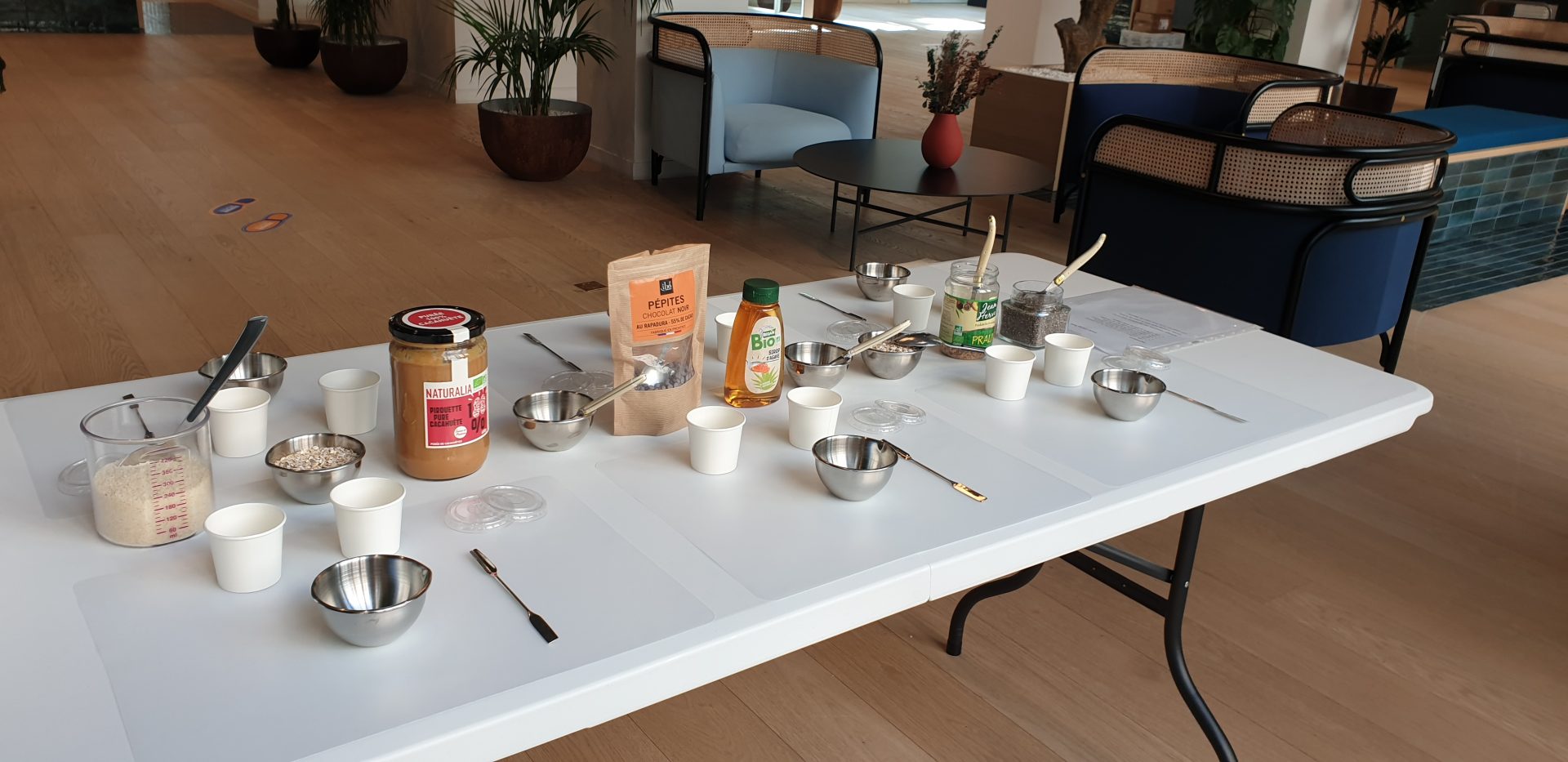 Atelier energy balls en entreprise Atelier collation saine et gourmande en entreprise